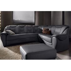 SIT & MORE Benson L-Form Sofa - L-förmiger Ledersofa