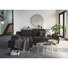 SIT & MORE Latigo L-Form Ecksofa - Dunkelgrau, 270cm