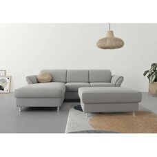 SIT & MORE Apulia L-Form Sofa - Weiche Struktur