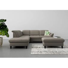SIT&MORE Maggiore L-Form Sofa - Microfaser Euphoria