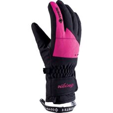 Lyžařské rukavice Viking Sherpa GTX - Růžové, Velikost 5