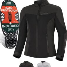 Veste textile moto Openair noire Shima - Veste de moto - Publicité