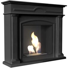 KRATKI Decembre Nero Bioethanol Kamin - Umweltfreundlich, Modernes Design