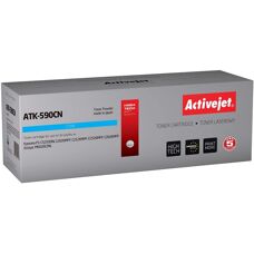 Cartuccia toner Activejet ATK-590CN Ciano - Toner Ciano