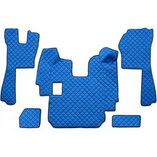 F-CORE FL11 BLUE Auto Vloermatten - Kunstleer