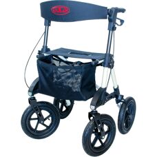 Antar Aluminium Outdoor-Rollator - Große Räder, Höhenverstellbar - Rollator