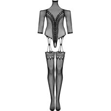 Obsessive G333 Zwarte Bodystocking - Body, Panty's