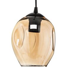Euluna Starla Amber Glas Pendelleuchte - Deckenleuchte