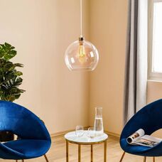 TK Lighting Cubus 30cm Oro Lámpara Colgante - Luz de Techo