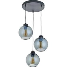 Lámpara Colgante Triple CUBUS Graphite - Lámpara de Techo