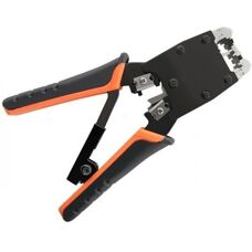Qoltec 54274 Kabelzange - Crimpwerkzeug - Schwarz, Orange