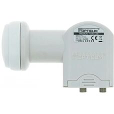 Opticum LTP-04H Podwójny LNB 0,1dB - Niskoszumowy konwerter