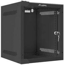 Lanberg WF10-2306-10B Stalen Wandmontage 6U Serverkast
