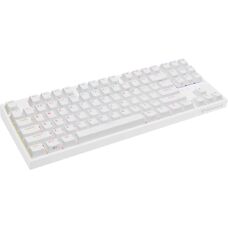 Genesis Biały 404 TKL Gateron Yellow Pro Klawiatura do gier