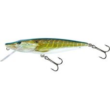 Salmo Wobler Pike Floating 9cm - Real Pike - Angelköder