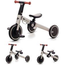 Kinderkraft 4TRIKE Triathlon - Silver Grey - Multifunzione