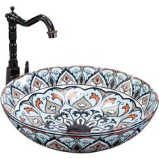 Lavabo de encimera multicolor Rhea México - Lavabo