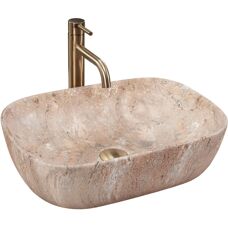 Rea Belinda Savana Over Countertop Washbasin - Imistone