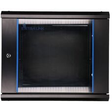 Extralink 9U 600X450 Wandmontiertes Rack-Schrank Schwarz