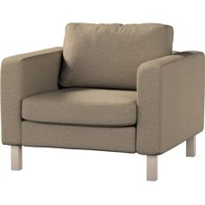 Dekoria - Karlstad - beige - 89 x 89 x 64 cm - Sofabezug
