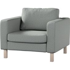 Dekoria - Karlstad - blau - 89x89x64 cm - Armchair cover