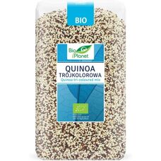 BIO PLANET Trójkolorowa quinoa 1kg - Superfood ekologiczne