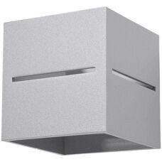 Applique da Parete Sollux LOBO - Grigia G9 1 Luce