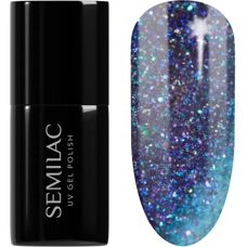 Semilac Virtual Blue Gel Nail Polish - Gel Nail Polish