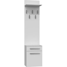 Topeshop DUO WIESZAK BIEL Perchero Blanco - Perchero