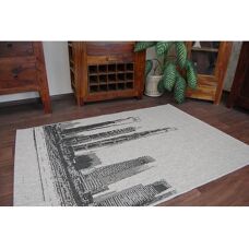 Tapis Floorlux 20240 Argent / Noir - 240x330 cm - Publicité
