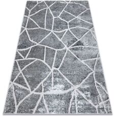 Tappeto moderno in marmo RugsX - 140x190 cm Grigio scuro