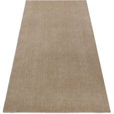 Tapis lavable Beige Latio - 200x290cm - Moderne, Coupable, Polyester