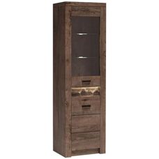 MUEBLES Stanton C102 - 2 Puertas - 192x56x42cm - Vitrina