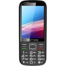 myPhone Halo 4 LTE Telefon senior - Ecran 3,5" - Cameră 2MP - Negru