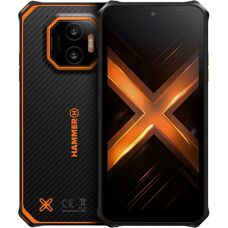 MyPhone Energy X2 - Tartós okostelefon - 6,1'' 6/128GB Dual SIM - Fekete-Narancs