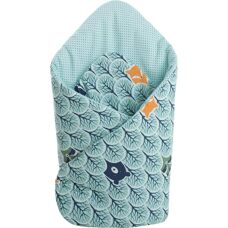 Medi Partners Grå bomulls barnomslagslinda - Baby Wrap