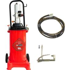 Awtools Pneumatyczna Pistolet do smaru, pojemnik 15 l