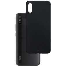 3MK Zwarte Shell Case voor Xiaomi Redmi 9A / 9AT