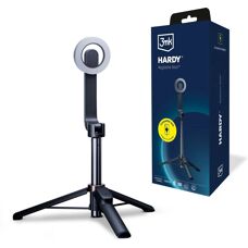 3MK Hardy Czarny Selfie Stick - Selfie Stick dla Smartphone