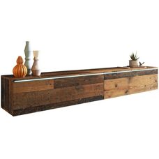Mueble TV Sarasota 121 - Árbol envejecido - 180x30x33 cm