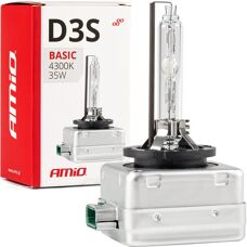 AMiO BASIC 02947 Xenon Headlight D3S 12V - Headlight Xenon Bulb