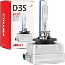 AMiO BASIC 02949 D3S Xenon Headlight Bulb - Ampoule for Audi, Skoda, VW