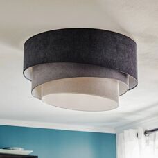 Lampa sufitowa Pastell Trio od Duolla - 3 odcienie szarości