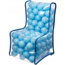 KADAX Child Chair - Blue Balls, 56cm - Childrens Armchair