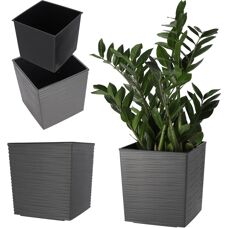 KADAX Flower Pot Pot Cover with Insert 30cm - Flower Pot