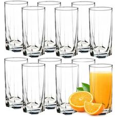 KADAX Szklanki do picia - Zestaw 12 sztuk, 380ml