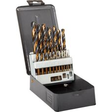 Zestaw wierteł Proline Tools - 19 sztuk, Szybkotna, 1-10mm