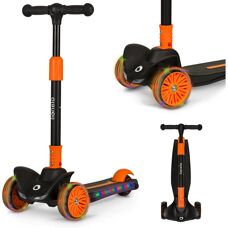 Lionelo Timmy - Lightweight Orange Kids Scooter - Scoote...
