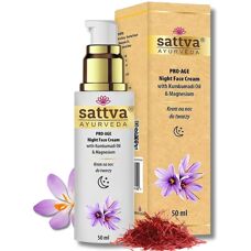 Sattva Ayurveda Nachtcreme - Kumkumadi & Magnesium - 50ml