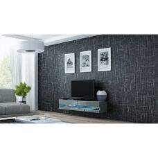 Έπιπλο Τηλεόρασης Cama Meble VIGO140N Γκρί Μοντέρνο - Κέντρο Ψυχαγωγίας